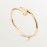 FASHION NAIL BRACELET,18k  Gold Plated 