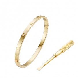 FASHION LOVE BRACELET,18k  Gold Plated 