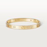 FASHION LOVE BRACELETS 4 DIAMONDS,18k  Gold Plated,Moissanite