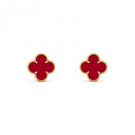 CLOVER LEAF EARSTUDS EARRINGS